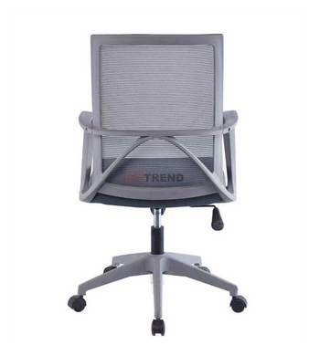 Компьютерное кресло PAUL Intarsio Серый реальная фотография