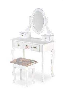 Туалетний столик SARA Halmar Білий жива фотографія