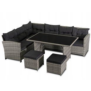 Комплект садовой мебели MEBEL ELITE DALLAS Серый