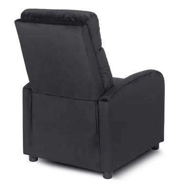 Кресло реклайнер бархатное MEBEL ELITE DANNY Velvet, Черный