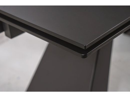 Стол Раскладной SALVADORE 160(240)X90 Signal Черный Мат реальная фотография