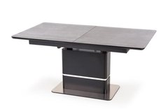 Стол раскладной MARTIN Halmar 160(200)х90 Серый/Черный реальная фотография