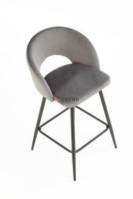 Барный стул H-96 Halmar Серый реальная фотография
