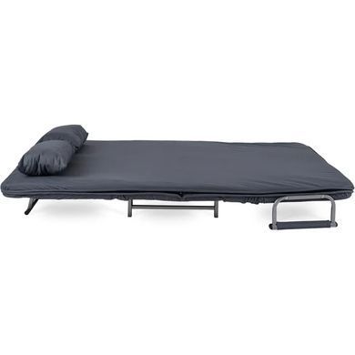Диван розкладний MEBEL ELITE DARK 2 тканина Сірий