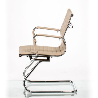 Компьютерное кресло SOLANO OFFICE ARTLEATHER Special4You Бежевый реальная фотография