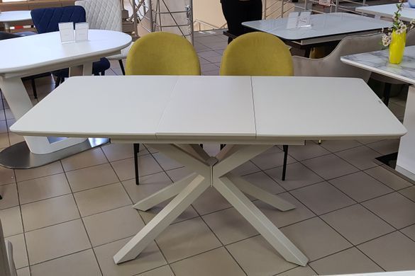 Стол Обеденный DAOSUN DT 888B 120-80 Дуб / Черный реальная фотография