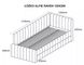 Кровать ALFIE RAVEN Signal 120x200 Беж