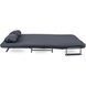Диван розкладний MEBEL ELITE DARK 2 тканина Сірий