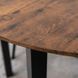 Стіл MEBEL ELITE TEO 100X100 Дуб Рустик