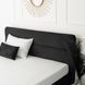Кровать бархатная MEBEL ELITE BOND Velvet 160x200см Черный