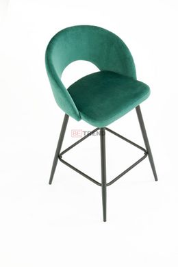 Барний стілець H-96 Halmar Темно-зелений жива фотографія