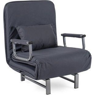 Крісло розкладне MEBEL ELITE DARK тканина Сірий