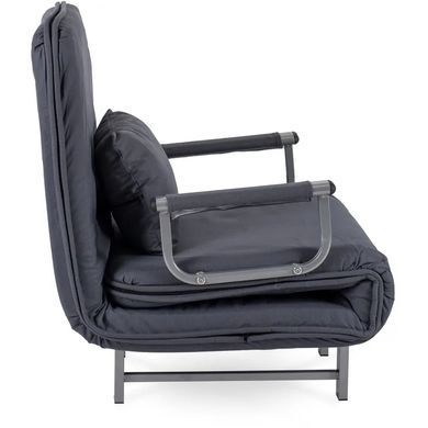 Крісло розкладне MEBEL ELITE DARK тканина Сірий