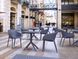 Комплект меблів для кафе Siesta Sky Pro with Sky 70 Dark Grey
