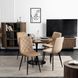 Стілець оксамитовий MEBEL ELITE FORIS Velvet Бежевий