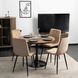 Стілець оксамитовий MEBEL ELITE FORIS Velvet Бежевий