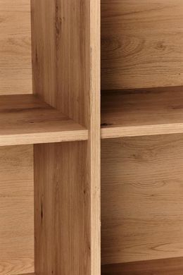 Комод RAVEN KM-1&nbsp;Halmar 160x40 Дуб Артизан Черный реальная фотография