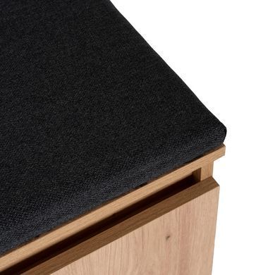 Передпокій MEBEL ELITE MODENA 60 Дуб Артизан/графіт жива фотографія
