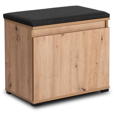 Передпокій MEBEL ELITE MODENA 60 Дуб Артизан/графіт жива фотографія