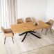 Стол раскладной MEBEL ELITE HAMPTON 160(240)х90 см Дуб золотой