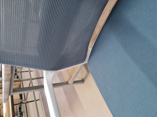 Компьютерное кресло WIND Intarsio Серый реальная фотография