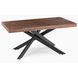 Стол раскладной MEBEL ELITE HAMPTON 160(240)х90 см Орех реальная фотография