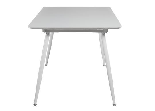 Стол Обеденный DAOSUN DT 859 120(160)x80 Белый Мат реальная фотография