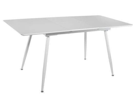 Стол Обеденный DAOSUN DT 859 120(160)x80 Белый Мат реальная фотография