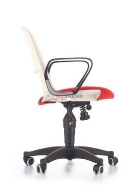 Компьютерное кресло JUMBO Нalmar Бело-красный реальная фотография