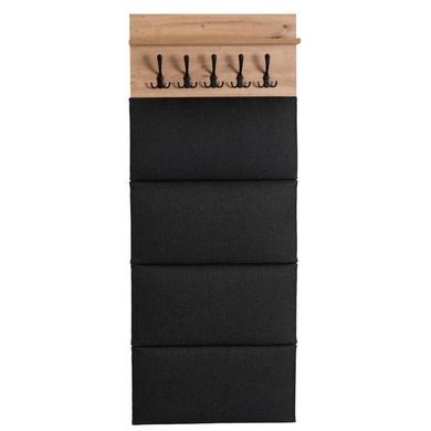 Передпокій MEBEL ELITE VENORNA 60 Дуб Артизан/графіт жива фотографія