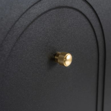 Комод MEBEL ELITEM MARLEN 155 Черный реальная фотография