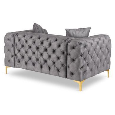 Диван MEBEL ELITE SORRENTO 2S Серый