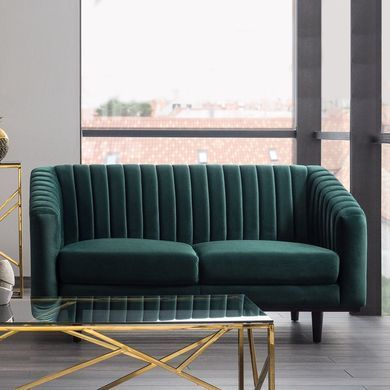 Софа ASPREY Velvet 2 Signal Зеленый **