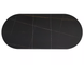 Стіл Розкладний GASTON CERAMIC Signal 140(180)x80 Чорний / Чорний Мат