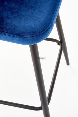Барный стул H-96 Halmar Синий реальная фотография