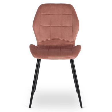 Стул бархатный MEBEL ELITE IRYS Velvet Розовый реальная фотография