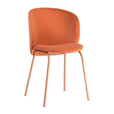 Стул Lilo Exclusive Lovko Terracotta Velvet реальная фотография