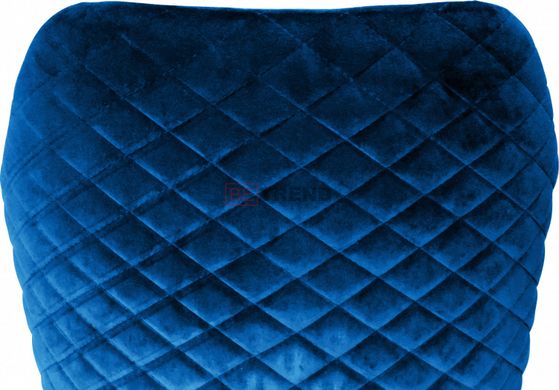 Кресло ASTOR Velvet Signal Синее реальная фотография