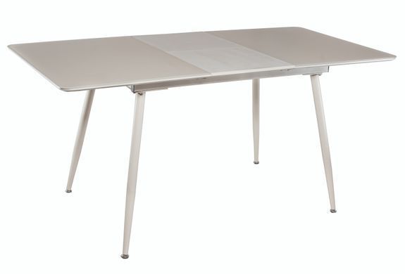 Стол Обеденный DAOSUN DT 859 120(160)x80 Шампань Мат реальная фотография