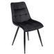 Комплект стол раскладной MEBEL ELITE CLARK 120(160)х80 см Дуб артизан/черный +4 стула RIO Черный