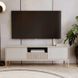 ТВ Тумба MEBEL ELITE MARCOS 154 Кашемир/Золото