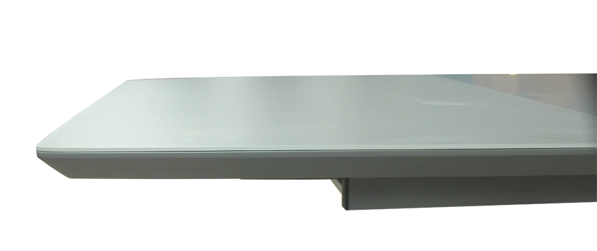 Стол Обеденный DAOSUN DT 888B 140-90 Серый Сатин реальная фотография