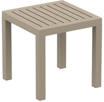 Комплект із 2 шезлонгів Onto Siesta Slim + Стіл Siesta Ocean Side Table - Taupe