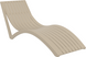 Комплект із 2 шезлонгів Onto Siesta Slim + Стіл Siesta Ocean Side Table - Taupe