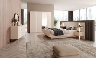 Спальня Perfect Home Гость / Dast Беж реальная фотография