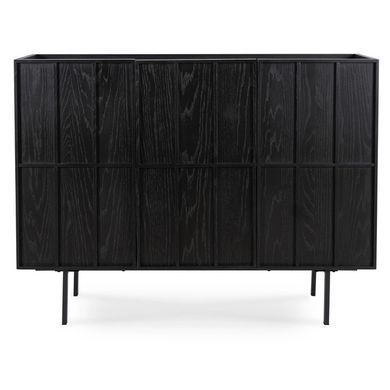 Комод MEBEL ELITE ANASTAZJA Черный реальная фотография