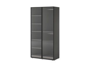 Шафа для одягу / гардеробна Perfect Home Сендбокс / Sandbox FLUTES 2-дверна Сірий жива фотографія