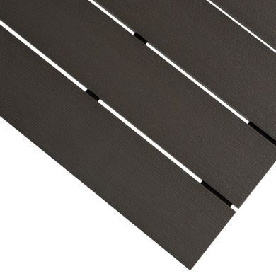 Стол Раскладной обеденный ARGOS MEBEL ELITE 140(180)х90 Темно-серый дуб/черный реальная фотография