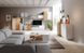 Стол журнальный Perfect Home 3Д / 3D 100 Белый/дуб золотой крафт