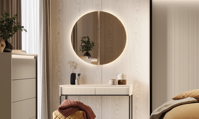 Зеркало Trend TS-07 из двух частей и подсветкой Prestol